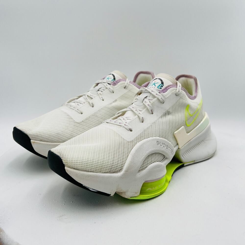 Nike Air Zoom SuperRep 3 Premium White Volt Women's Shoes Size 10